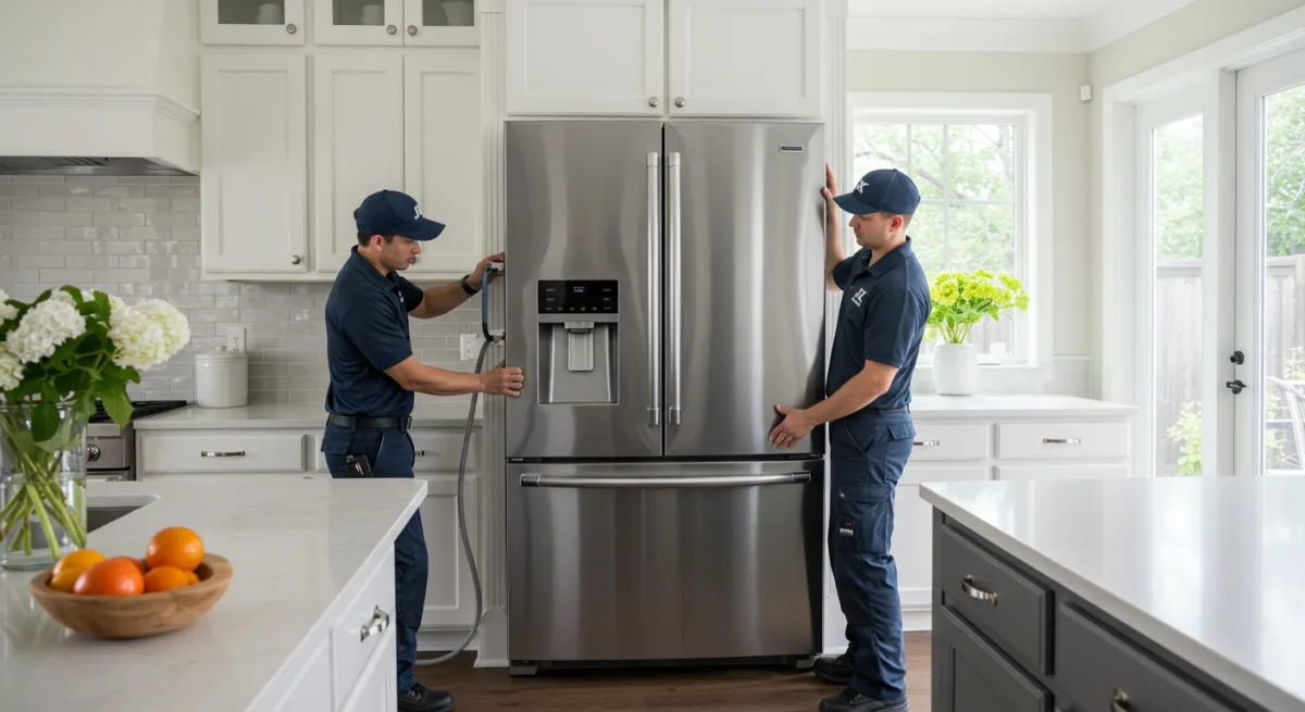 Professional technician ready to service your appliance in Aurora, ON