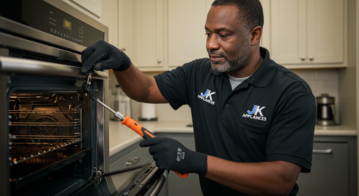 Professional oven repair service in Toronto and GTA