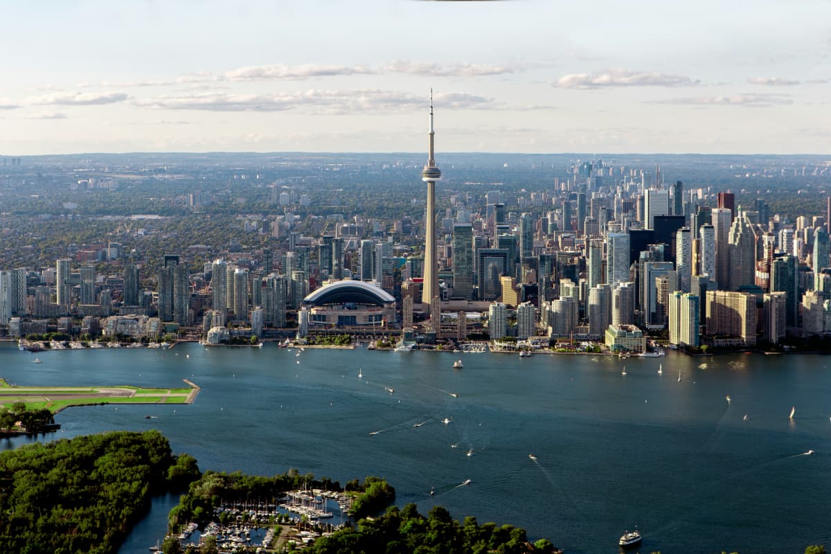 Toronto Service Area Map