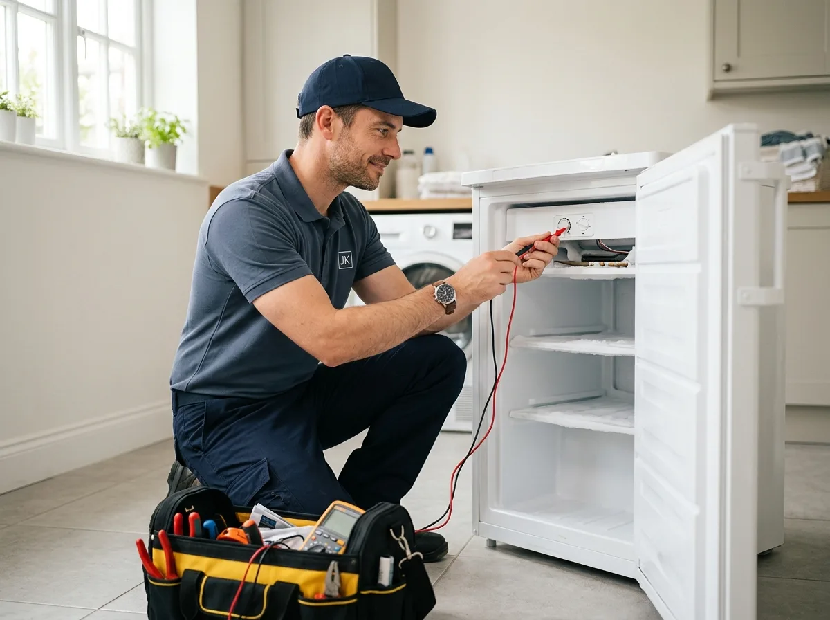 Professional technician ready to service your appliance in Aurora, ON