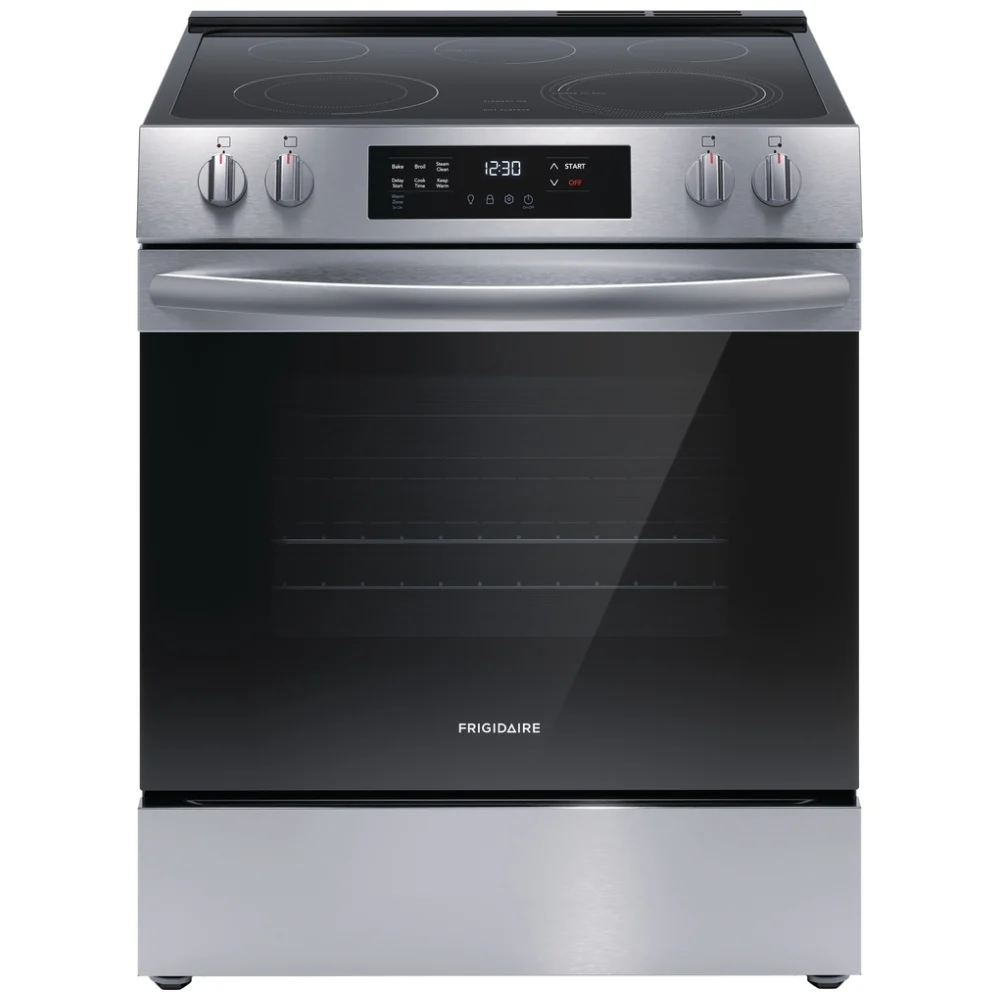 Certified range technician repairing gas igniter and oven control board