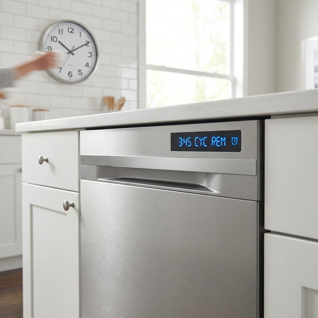 Dishwasher Cycle Takes Too Long? Causes & Quick Fixes